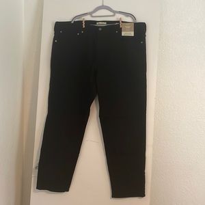 Madewell Relaxed Taper Black 42x32